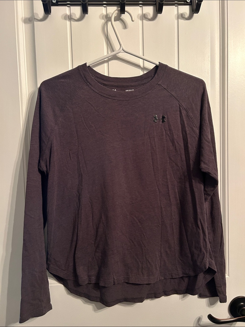 Under Armour Long Sleeve Women's Tee in Charcoal